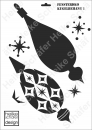 Schablone-Stencil A3 361-0756 Fensterdeko Kugelbehang
